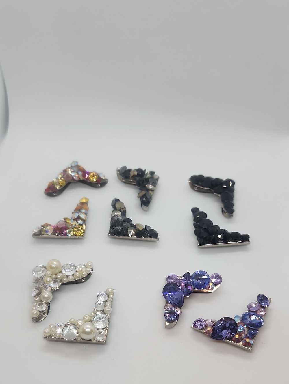 GASOLINE GLAMOUR RHINESTONE COLLAR TABS👔👔👔